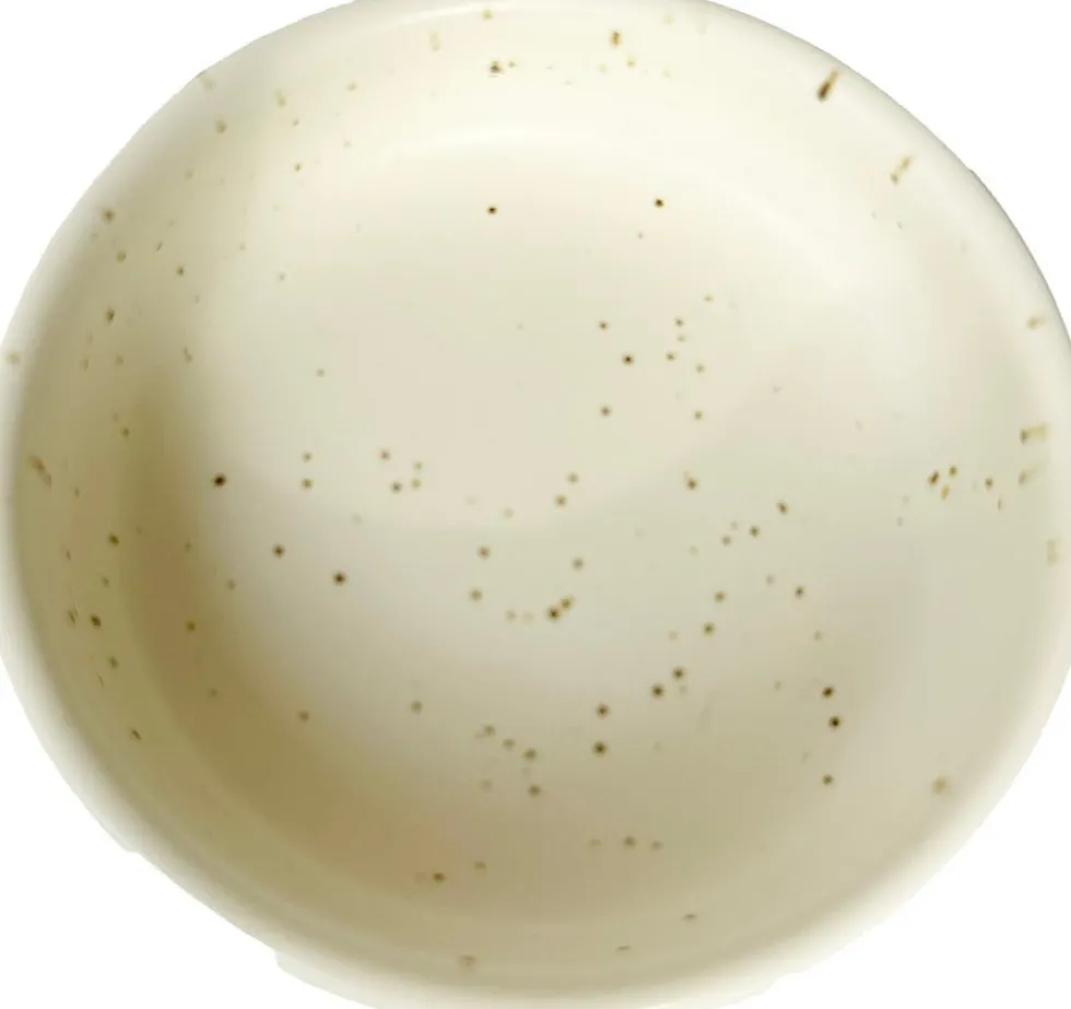 Boles d'olor decoratieschaal Amber Stoneblokjes crème D 8,9 H 2,6 cm