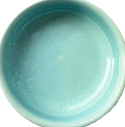 Boles d'olor decoratieschaal Amber Stoneblokjes blauw D 8,9 H 2,6 cm