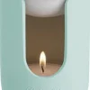 Boles d'olor wax geurbrander Etna groen D 9 H 11 cm