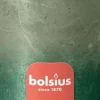 Bolsius dinerkaars Sunset groen 60 uur D 6,8 H 13 cm