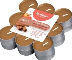 Bolsius geurkaars True Scents Apple Cinnamon bruin 4 uur 4 uur 18 stuks