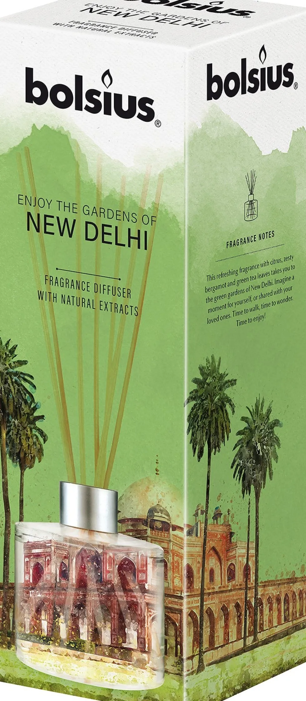Bolsius geurstokjes Around the World New Delhi 100 ml