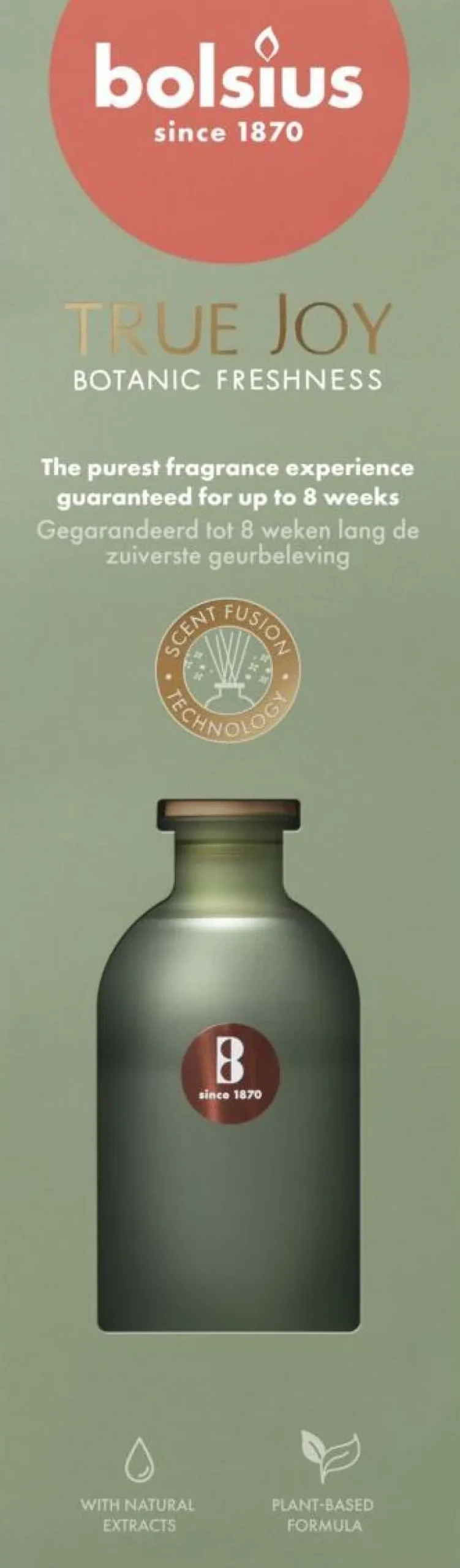 Bolsius geurstokjes True Joy Botanic Freshness 80 ml