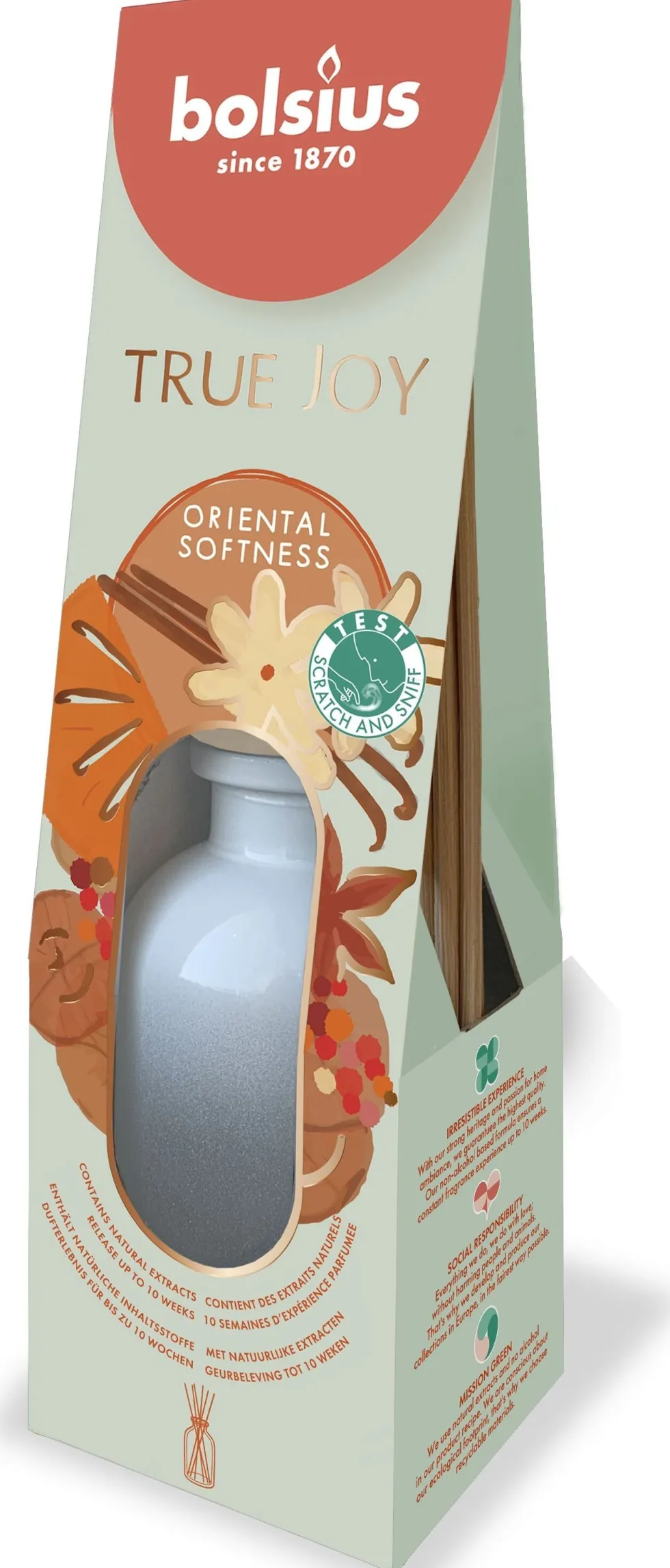 Bolsius geurstokjes True Joy Oriental Softness 80 ml