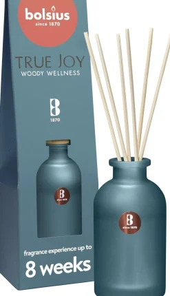 Bolsius geurstokjes True Joy Woody Wellness 80 ml