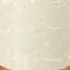 Bolsius stompkaars Rustiek Shine crème 125 uur D 10 H 20 cm