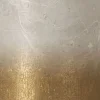 Bolsius stompkaars Rustiek Sunset goud / grijs 60 uur D 6,8 H 13 cm