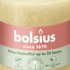 Bolsius stompkaars Shine beige 35 uur D 6,8 x H 8 cm