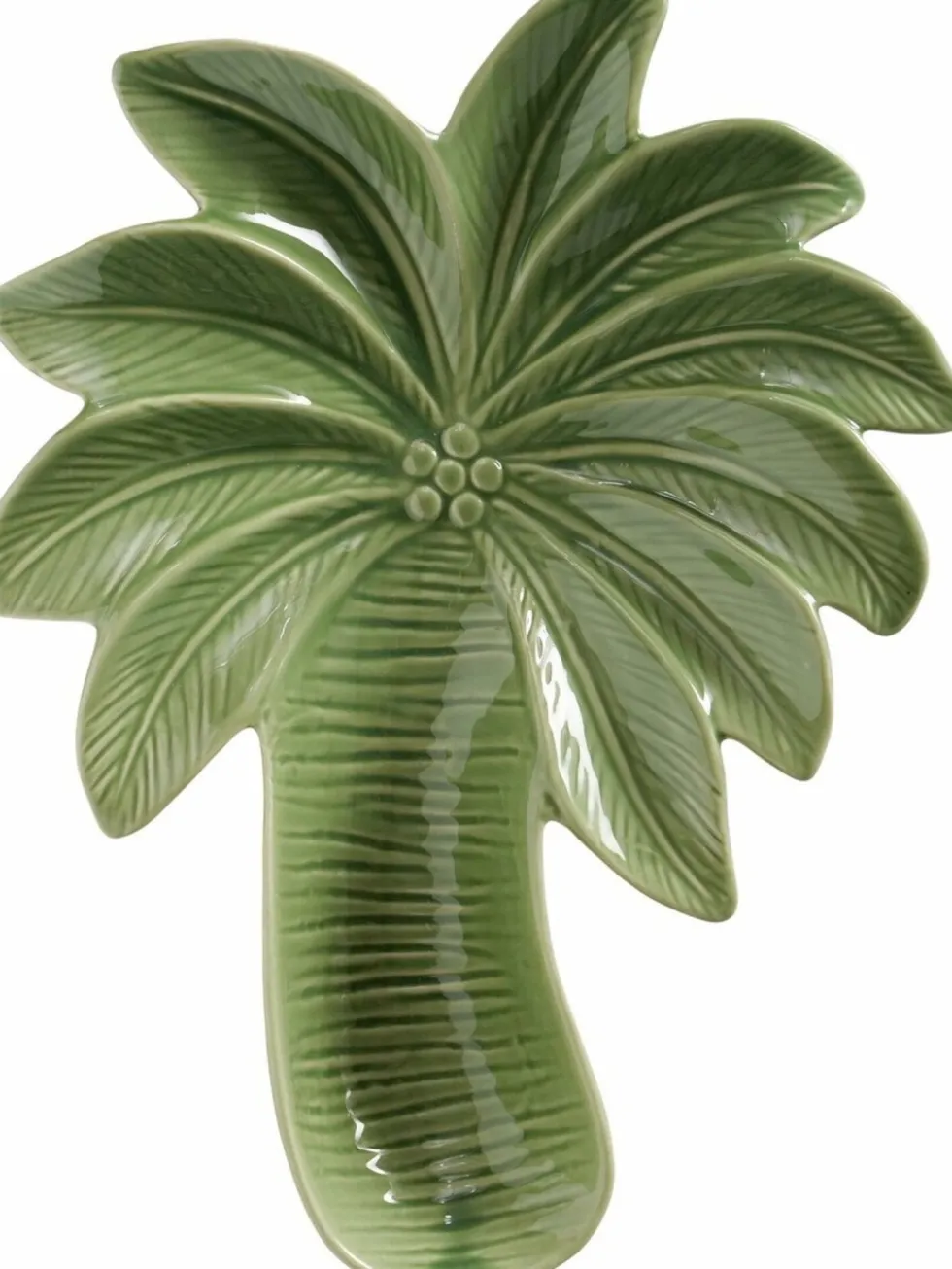 Boltze dienblad Palme groen 29,5 x 29,5 x 3,8 cm