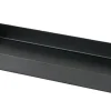 Boltze dienblad Wolga zwart 40 x 14 x 10 cm