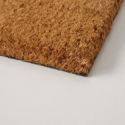 Boltze kokosmat Noelle strik bruin 60 x 40 x 1,2 cm