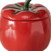 Boltze opbergblik Tomate rood D 16 H 16,5 cm