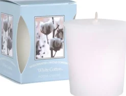 Bridgewater geurkaars white cotton