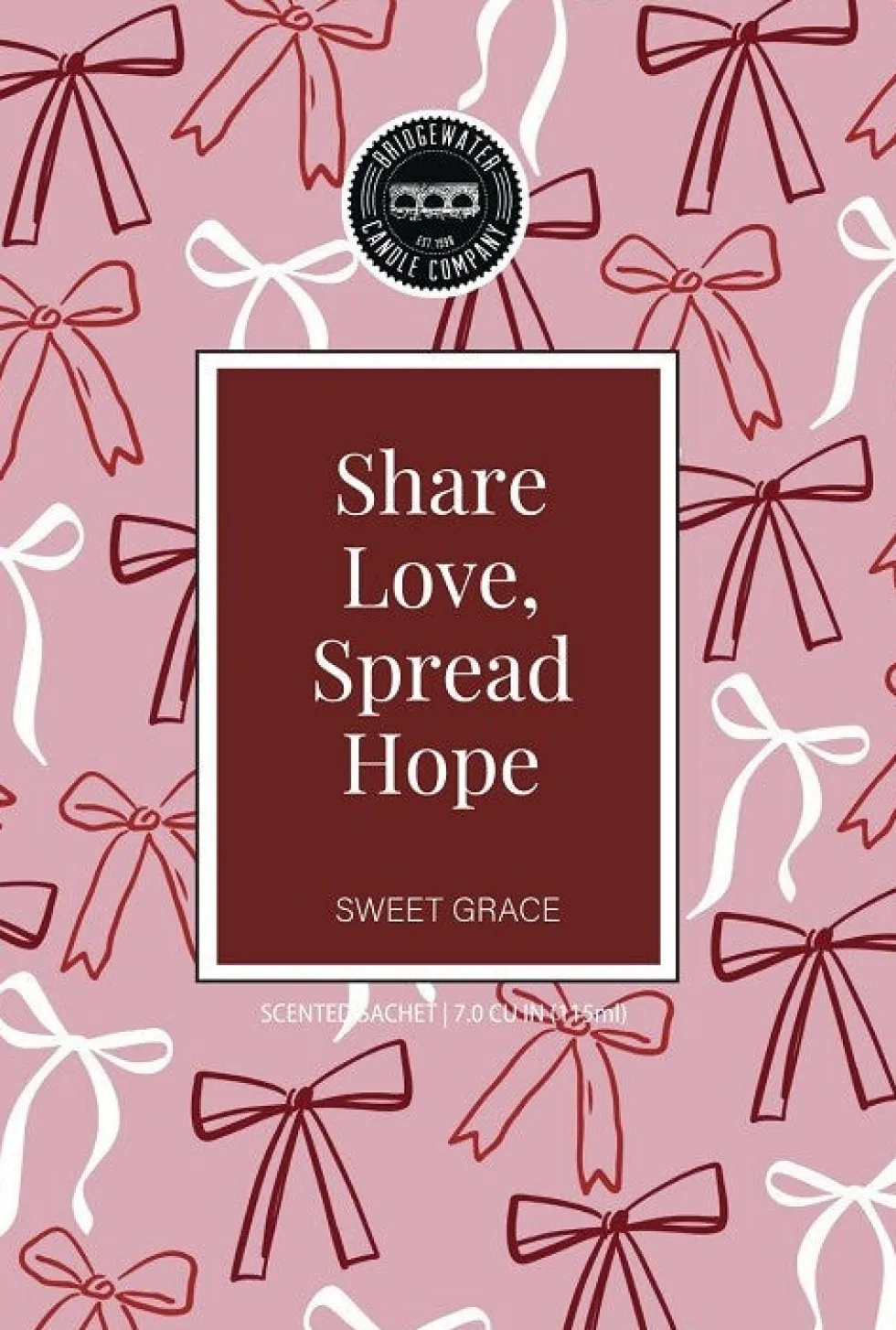 Bridgewater geurzakje Share Love Spread Hope