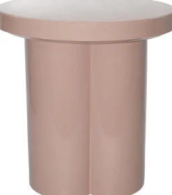 Brix bijzettafel Noa roze D 43 H 45 cm