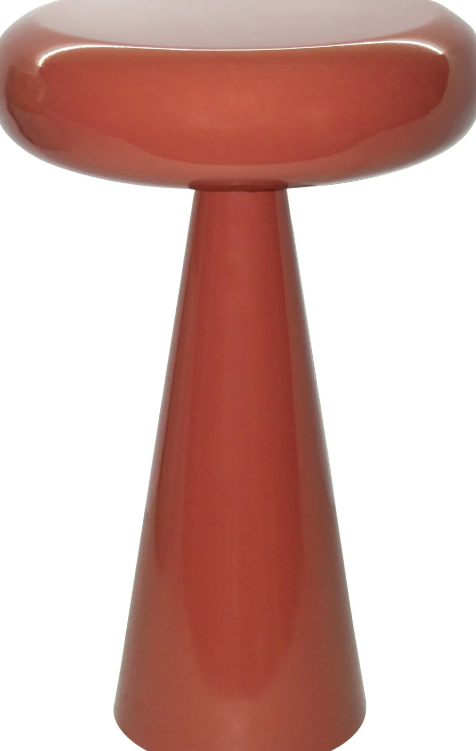 Brix bijzettafel Sam oranje D 36 H 57 cm