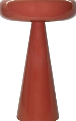 Brix bijzettafel Sam oranje D 36 H 57 cm