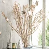 Bundel van houten takken L 60 cm grijs