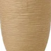 Capi Europe bloempot Elegant laag Rib beige D 46 H 58 cm