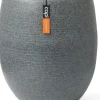 Capi Europe bloempot elegant Granite antraciet D 43 H 50 cm