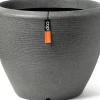 Capi Europe bloempot Granite antraciet D 48 H 35 cm