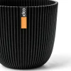 Capi Europe bloempot Groove zwart D 26 H 23 cm