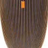Capi Europe bloempot Groove zwart / goud D 46 H 58 cm