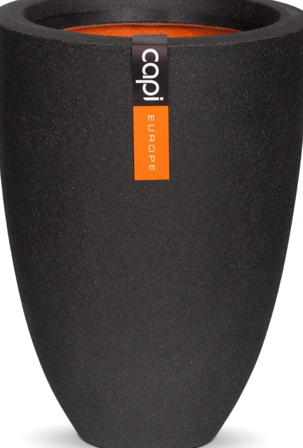 Capi Europe bloempot Urban Smooth zwart D 26 H 36 cm