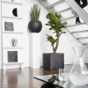 Capi Europe bloempot Urban Smooth zwart 30 x 30 x 30 cm