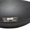 Cast Iron wokpan zwart D 31 H 8,5 cm