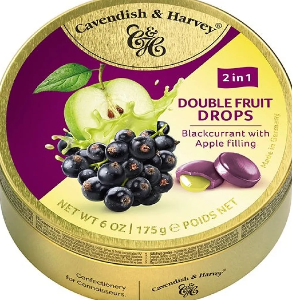 Cavendish & Harvey zuurtjes blauwe bes en appel 175 gr