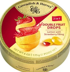 Cavendish & Harvey zuurtjes citroen en aardbei 175 gr