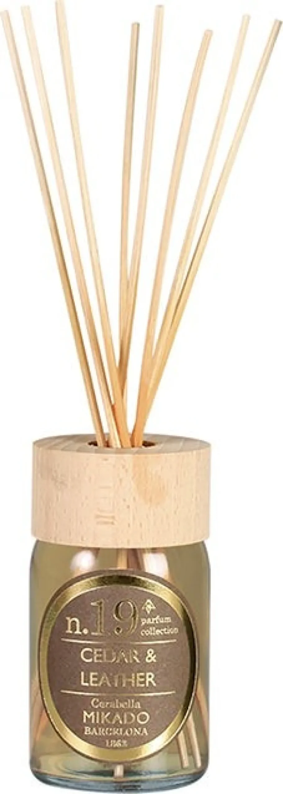 Cerabella geurstokjes Cedar & Leather 100 ml