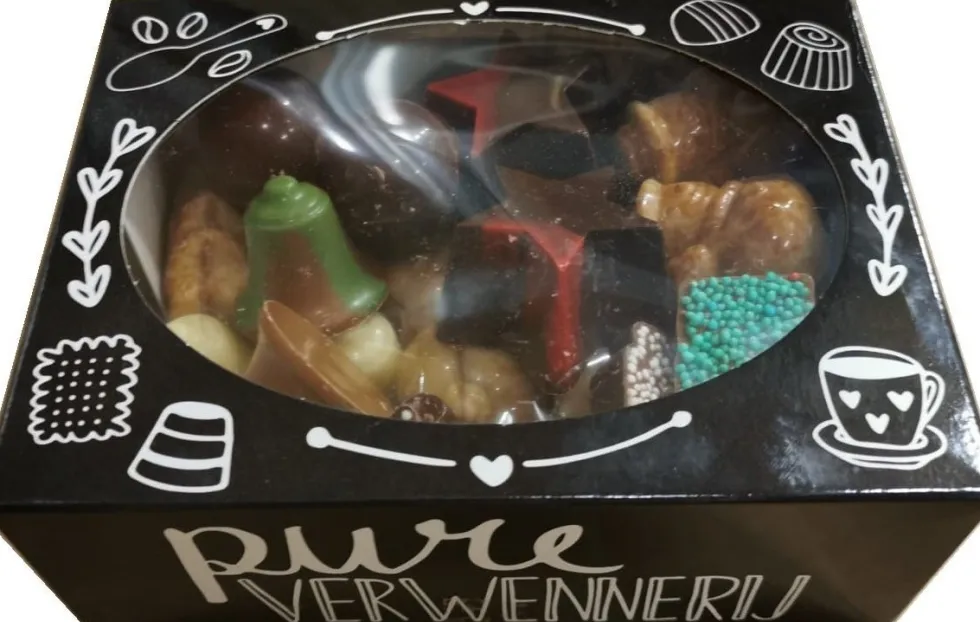 Chocolade bonbons kerst mix 250 g