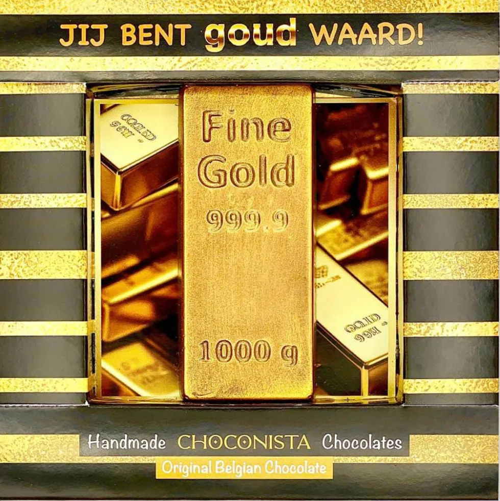 Choconista chocolade goud waard 80 gr