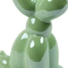 Countryfield beeld Aurora ballondier zittend groen 13,5 x 8,6 x 18,3 cm