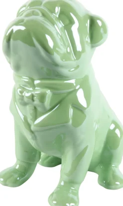 Countryfield beeld Aurora bulldog groen 13,5 x 10 x 17,5 cm