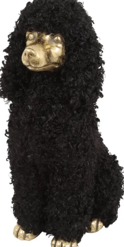 Countryfield beeld Poodle zwart 17 x 25 x 37 cm