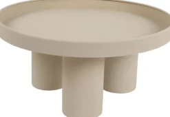 Countryfield decoratiebord op voet Cullen crème D 36 H 17 cm
