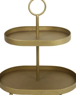 Countryfield etagère Bonamy goud 47 x 31,5 x 50 cm