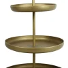 Countryfield etagère Danton goud D 51 H 76 cm