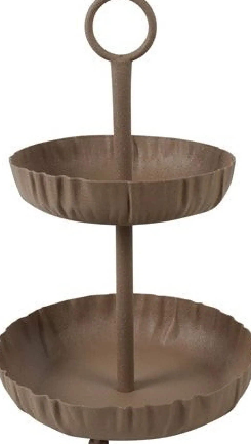 Countryfield etagère Dusan bruin D 25 H 40 cm