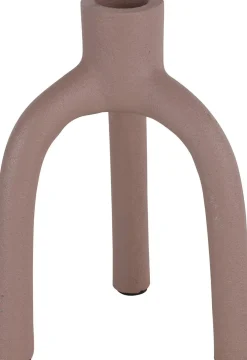 Countryfield kandelaar Aynor roze D 10,5 H 15,5 cm
