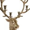 Countryfield kandelaar Rendier goud 28 x 46 x 66 cm