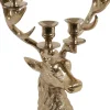 Countryfield kandelaar Zev goud 20 x 28 x 42 cm