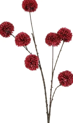 Countryfield kunstbloem Chrysant bordeaux H 67 cm