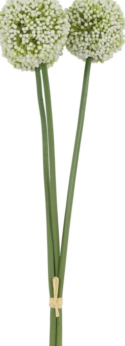 Countryfield kunstbloemen boeket Sierui wit H 72 cm