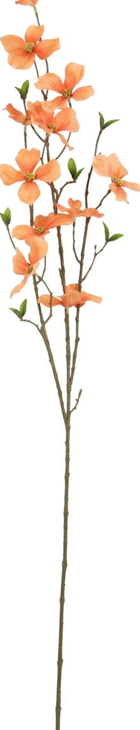 Countryfield kunstbloem Kornoelje oranje H 102 cm