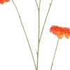 Countryfield kunstbloem Zinnia oranje H 105 cm