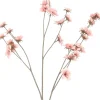 Countryfield kunstbloem Zinnia roze H 107 cm